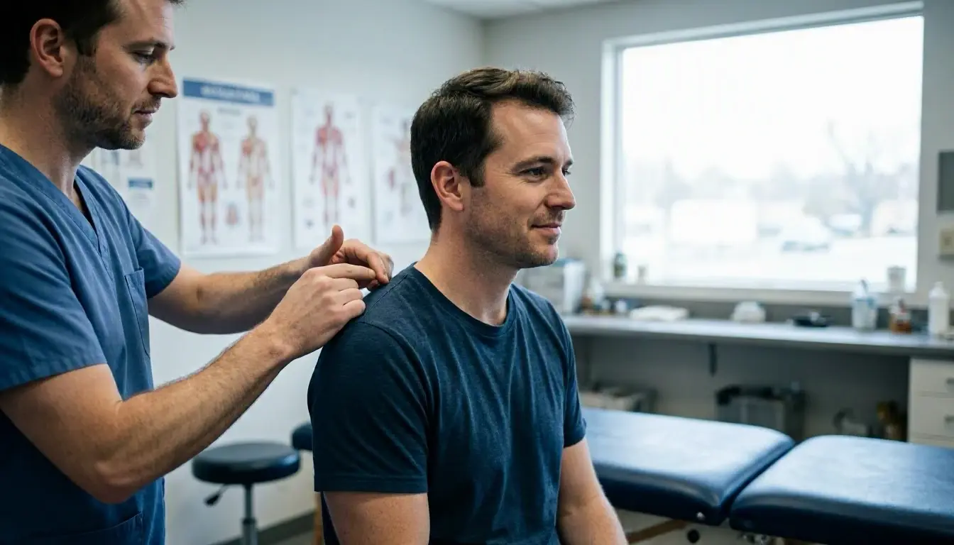 How Adjustment applies to Chiropractor services in Riverdale, United States—practical illustration