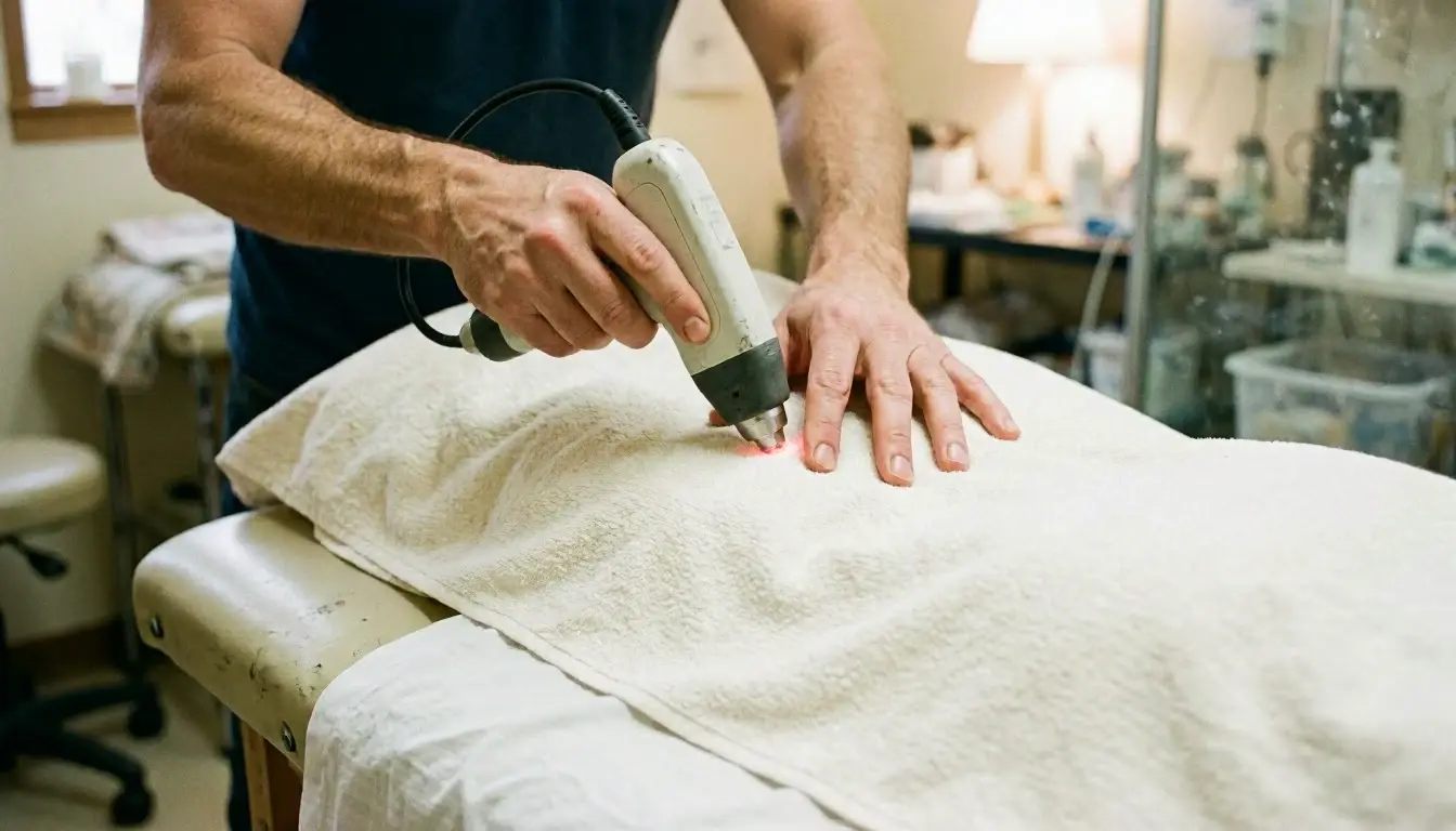 How Cold Laser Therapy applies to Chiropractor services in Riverdale, United States—practical illustration