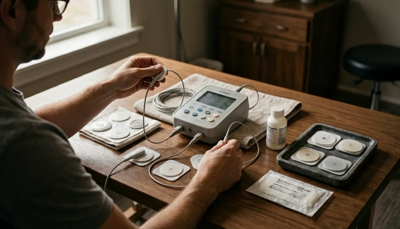 How Electrical Muscle Stimulation applies to Chiropractor services in Riverdale, United States—practical illustration