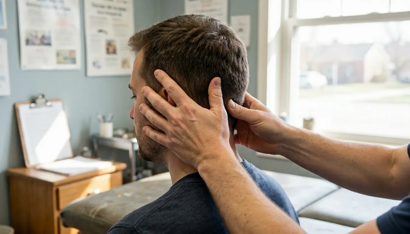 How Headache applies to Chiropractor services in Riverdale, United States—practical illustration